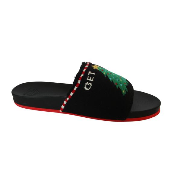 New REEF Scout X Tipsy Elves Get Lit Christmas Sandals Women 8 - Picture 6 of 10